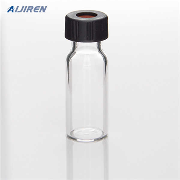 lab chromatography vials bonded PTFE/silicone slit septa